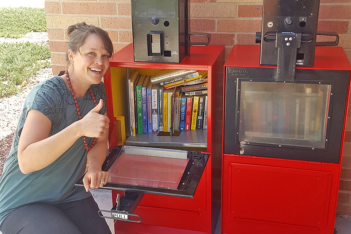 alclittlelibraryimage1 Photo of Sarah Peek-Elston at Adult Learning Center Little Free Library.