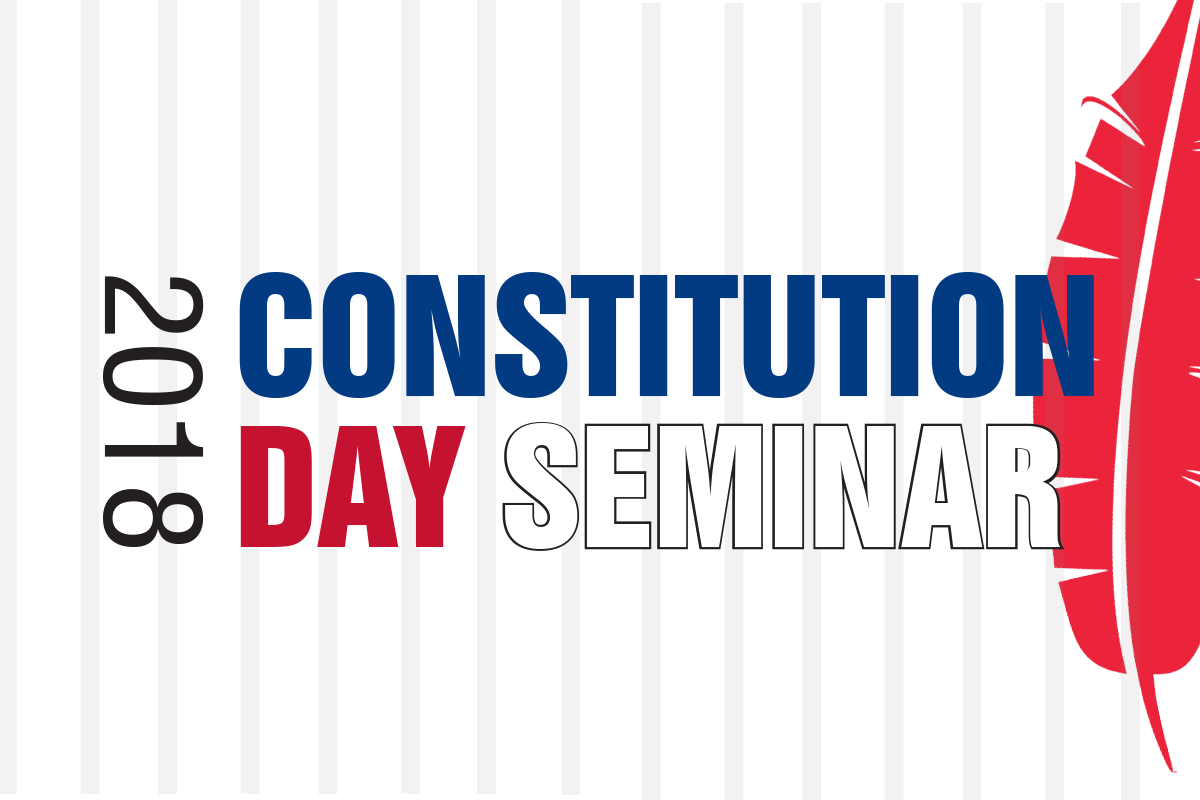 Image for Constitution Day Seminar.