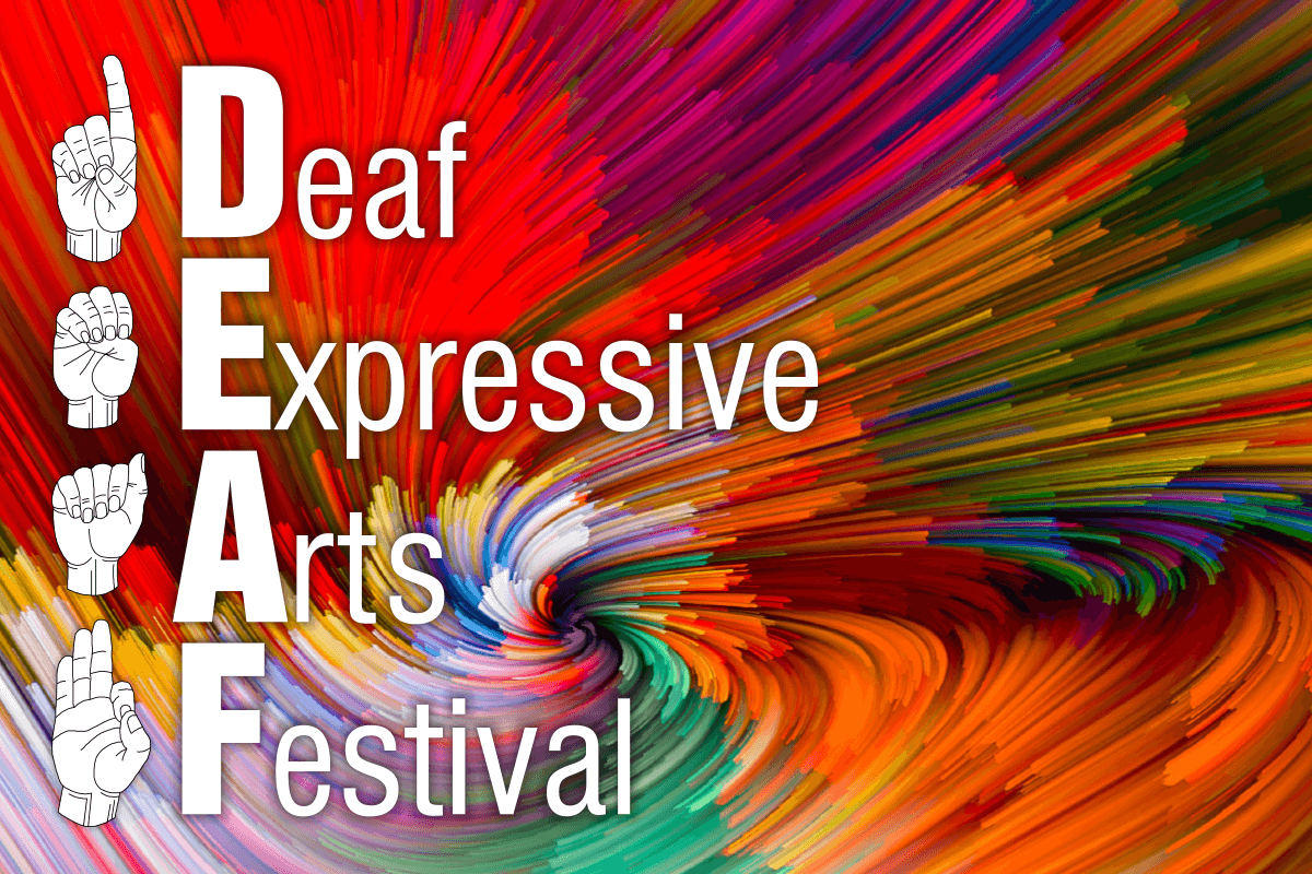 Image for Deaf Expressive Arts Festival.