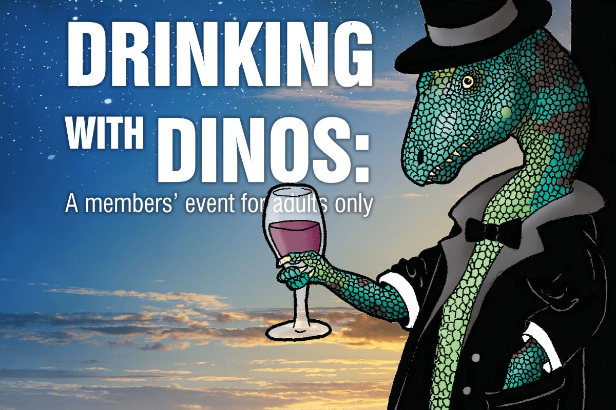 drinkdinoimage Image for Drinking with Dinos event.