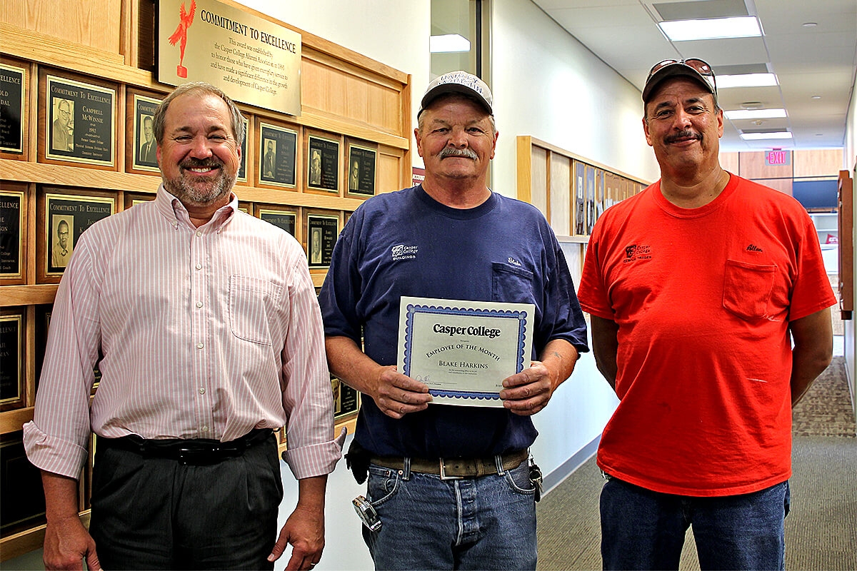 Photo of Darren Divine, Blake Harkins, and Alan Sanchez.