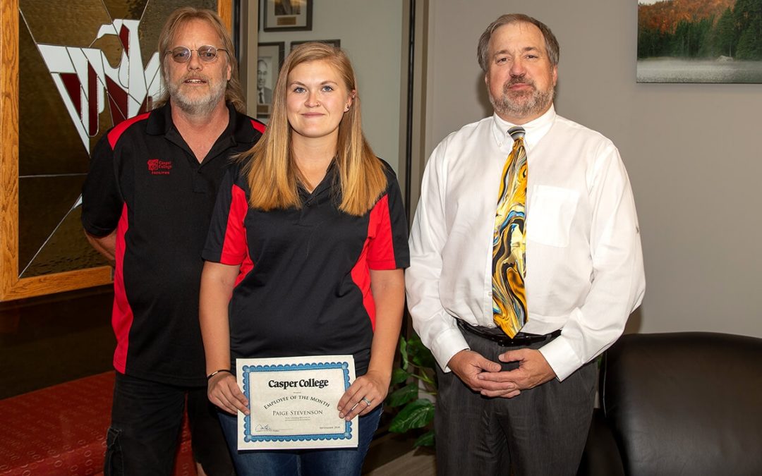 Stephenson Named as College’s September Employee