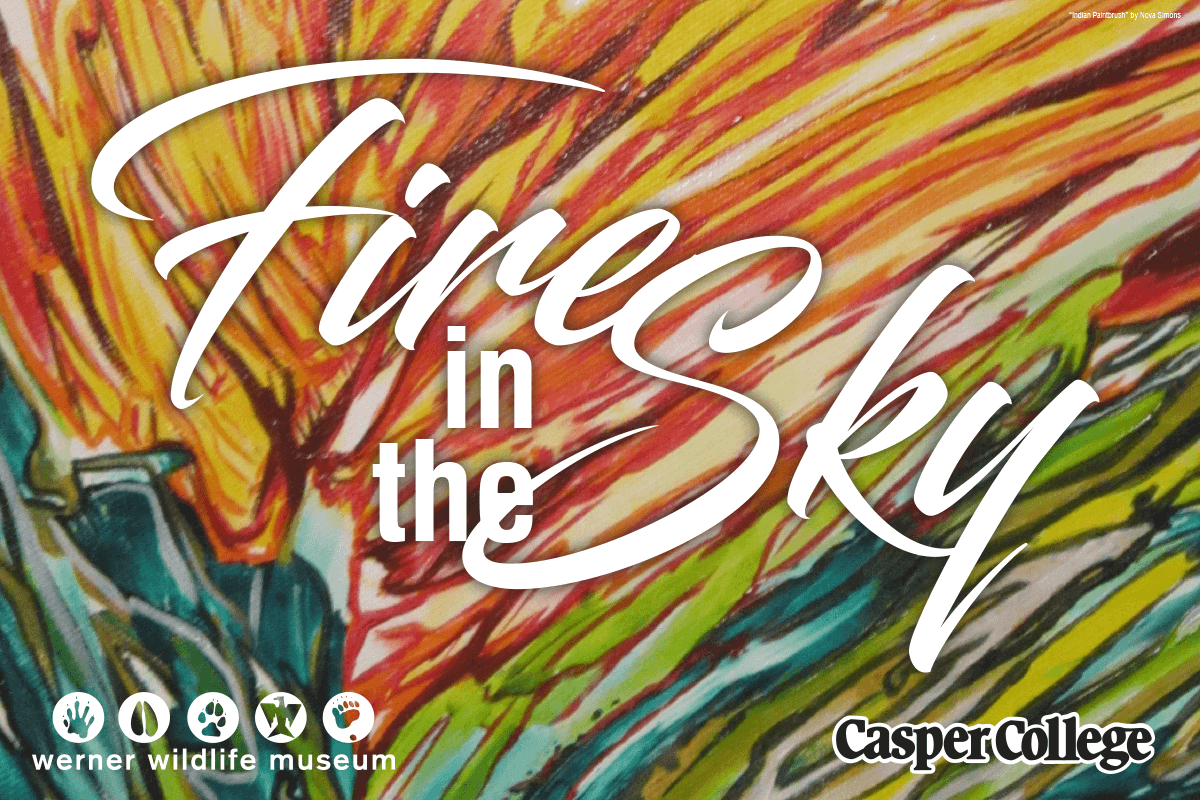 Image for "Fire in the Sky" art show.