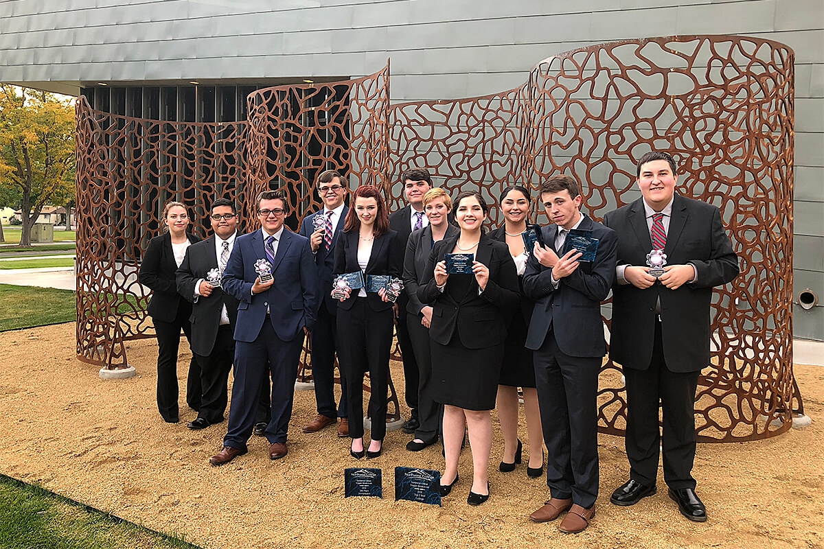 Photo of 2018-2019 Casper College Forensics Team.