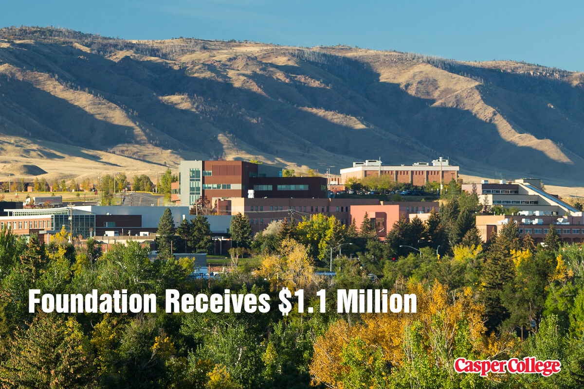 Photo of Casper College campus for Donation Release.