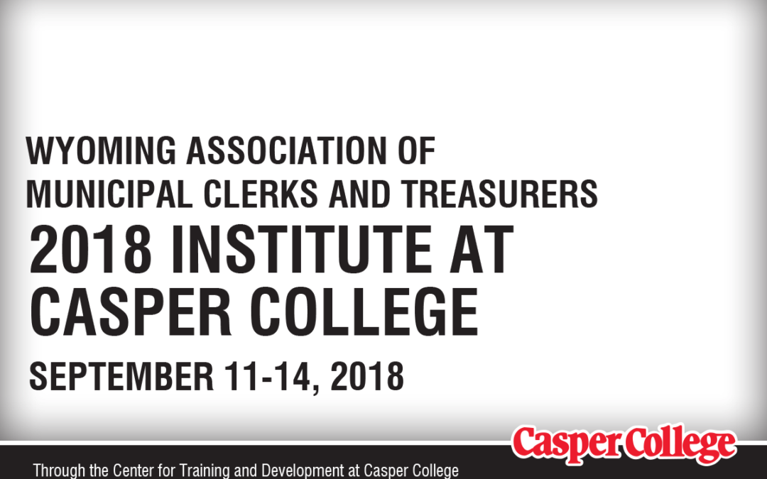 Training for Municipal Clerks and Treasurers Offered