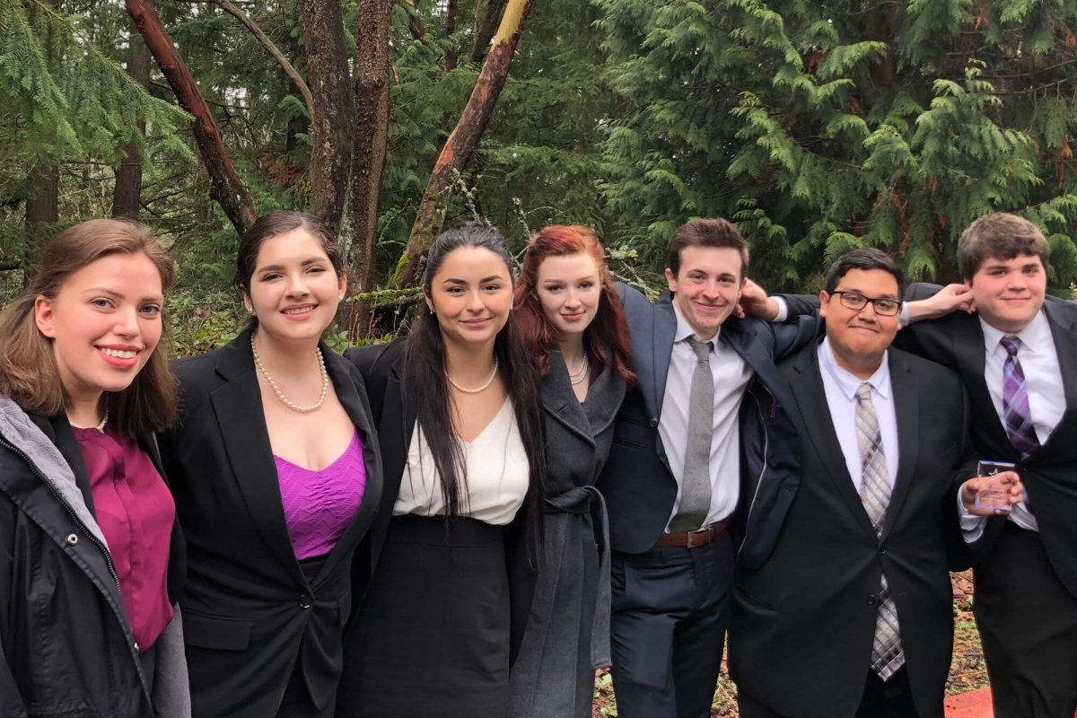 Photo of Casper College 2018-2019 Speech and Debate team.