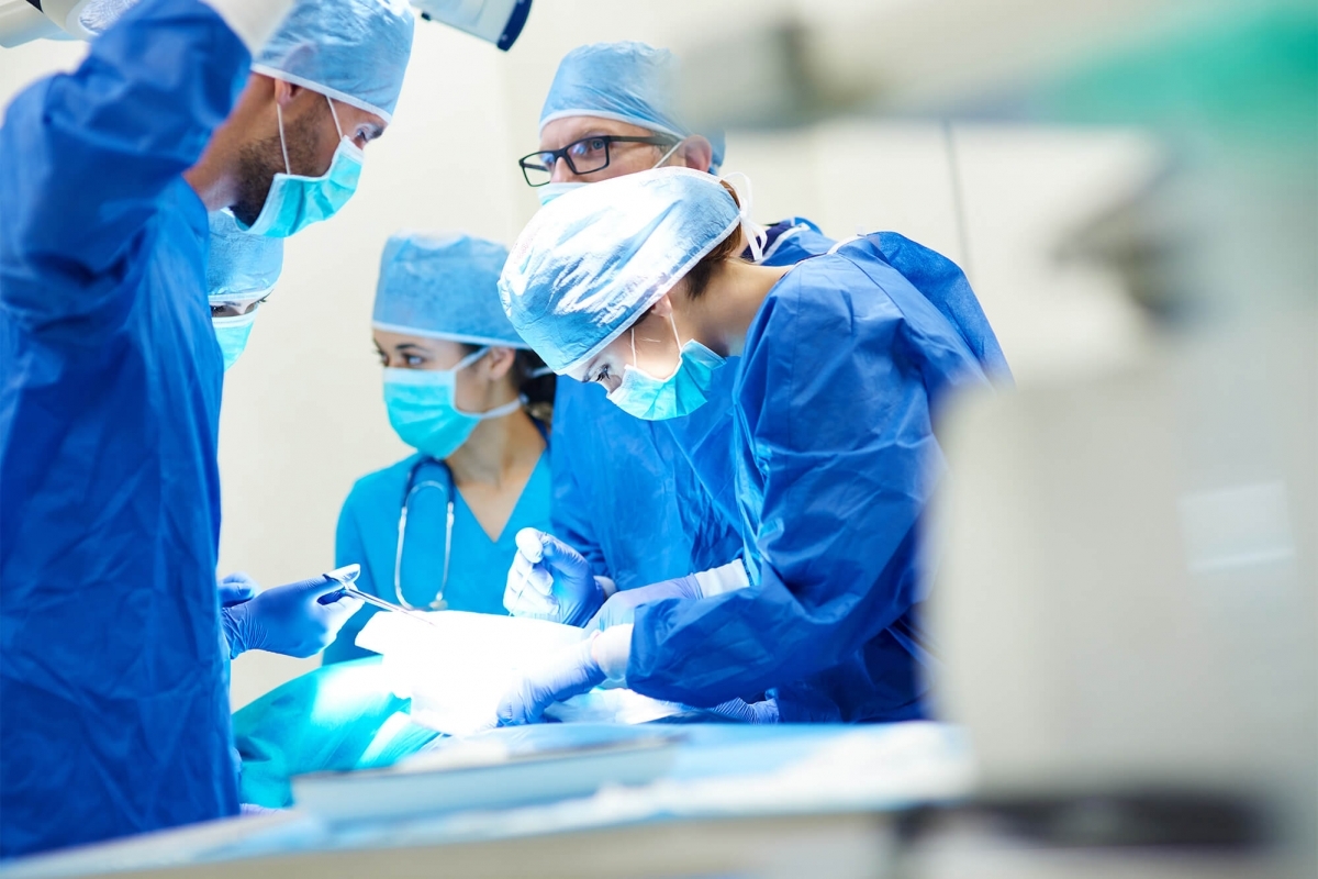 Photo of operating room.