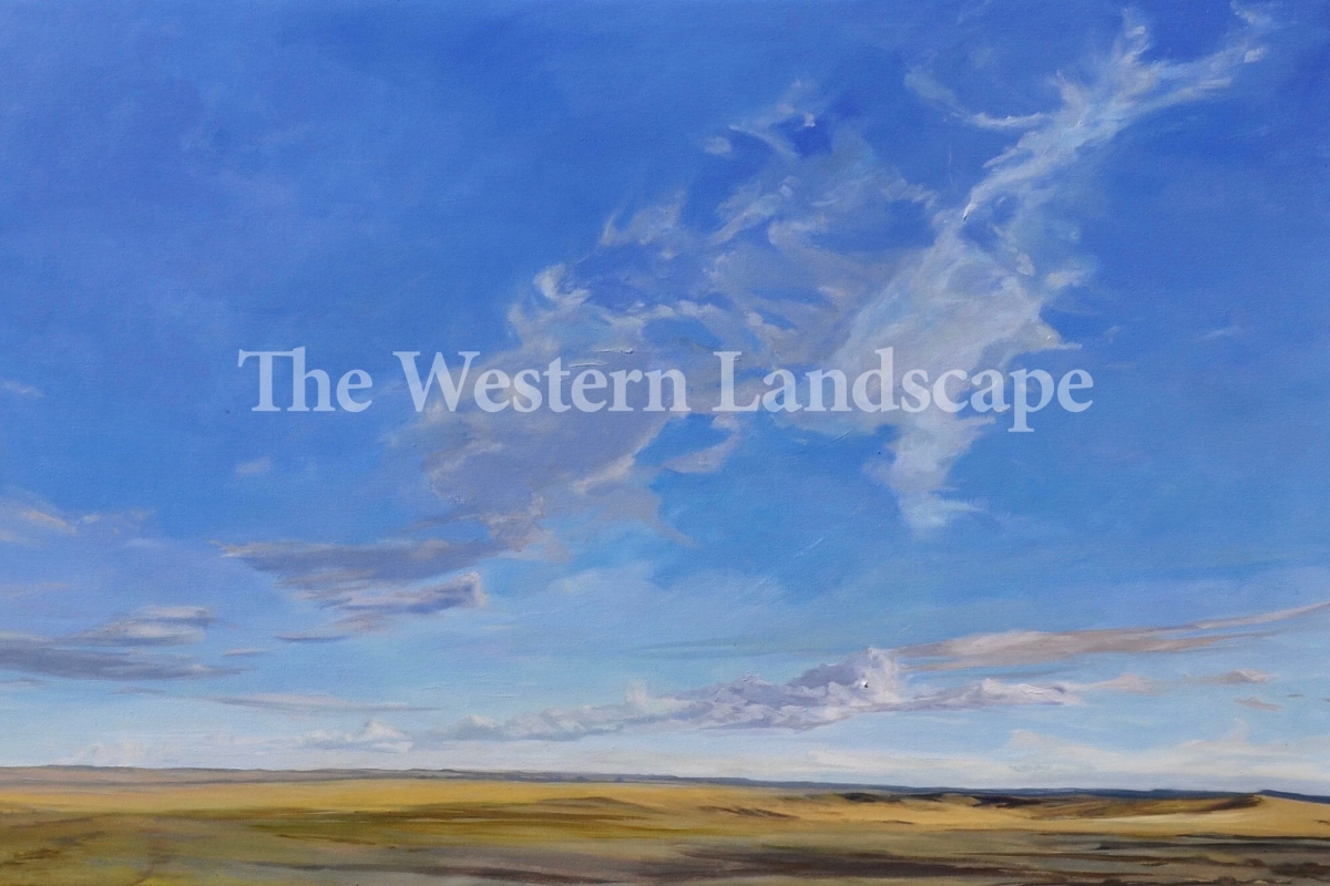 Image for "The Western Landscape" art exhibition.