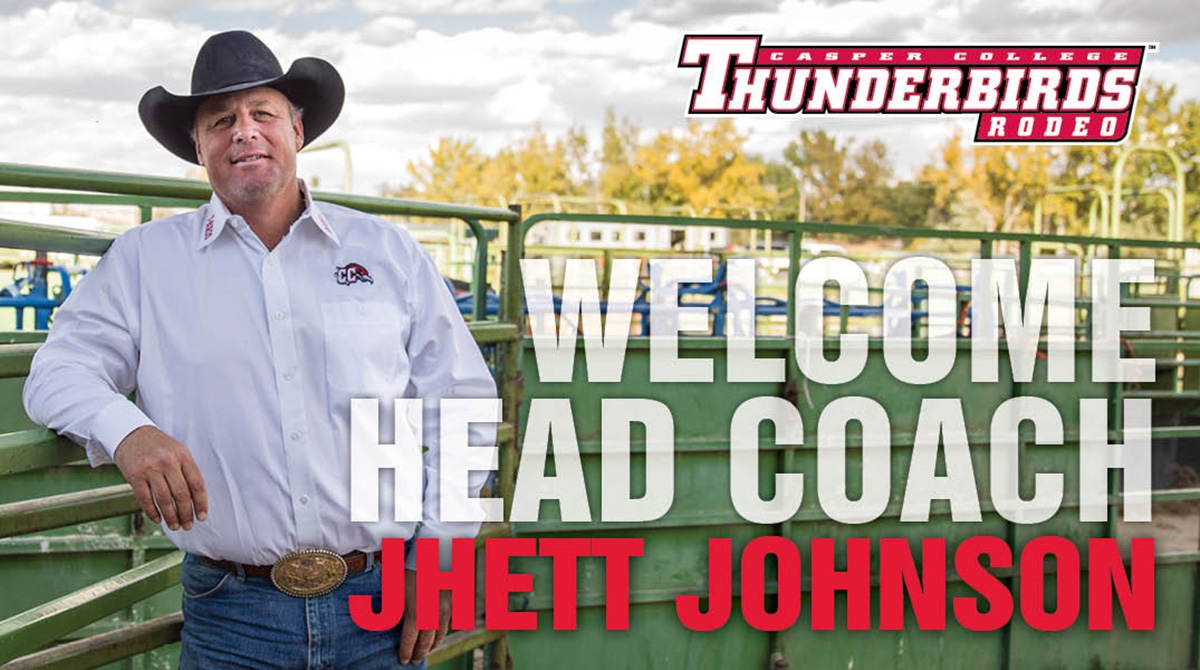 ajohnsonnamedimage Casper College Rodeo Coach Jhett Johnson