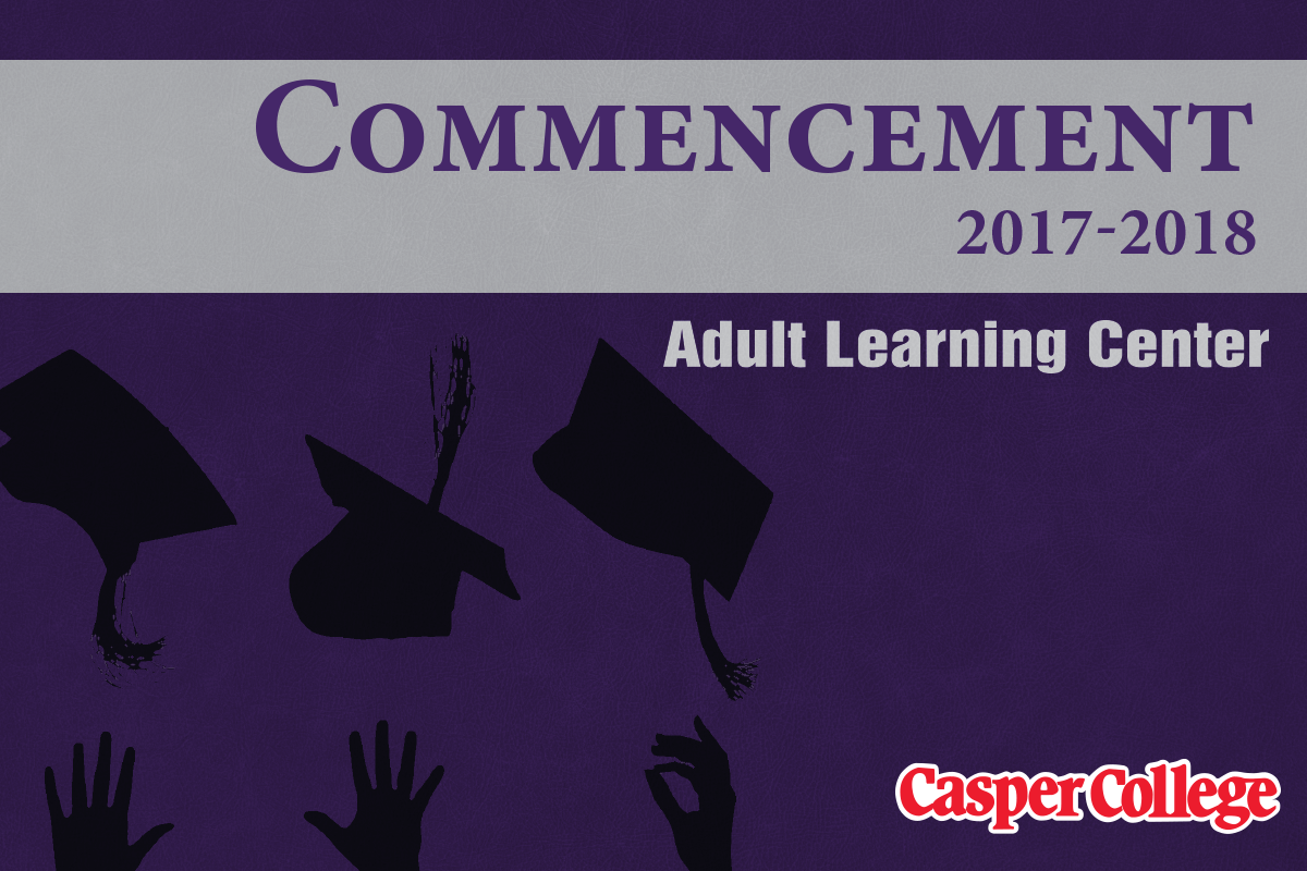 Image for Adult Learning Center at Casper College commencement.