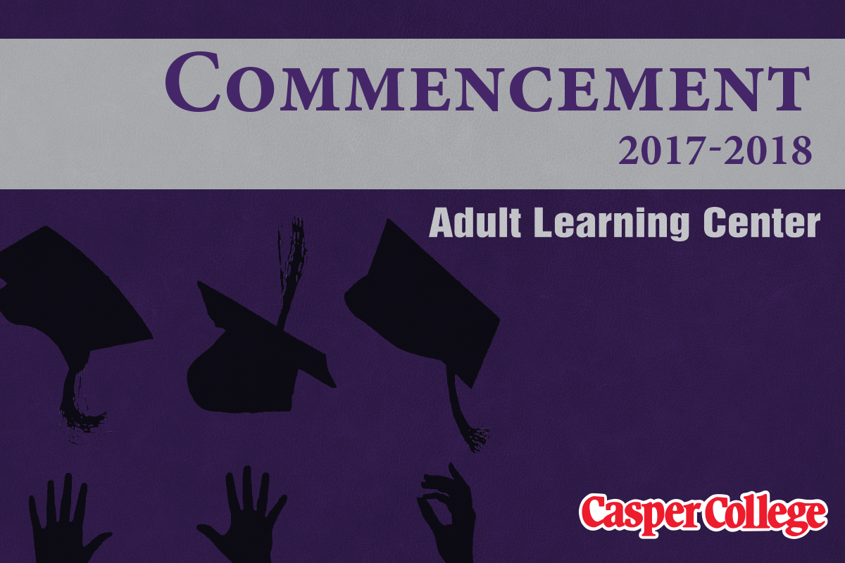 alcgraduationimage Image for Adult Learning Center at Casper College commencement.