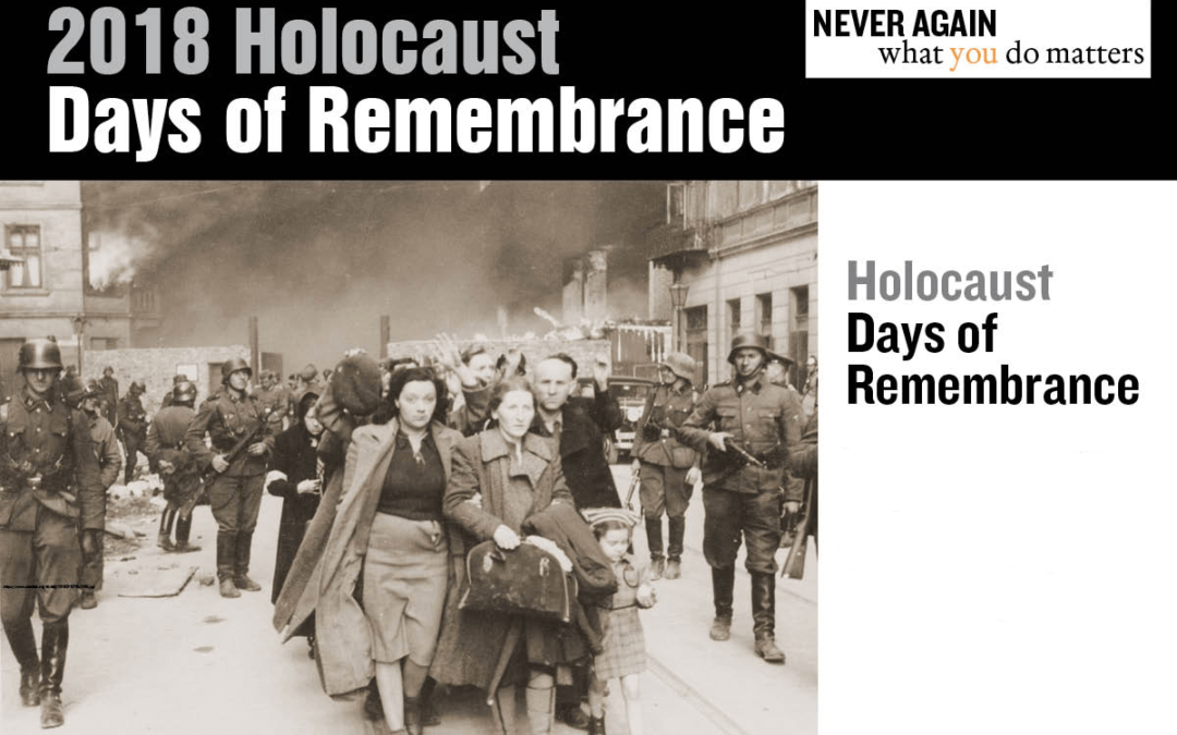 Casper College to Observe 2018 “Days of Remembrance”
