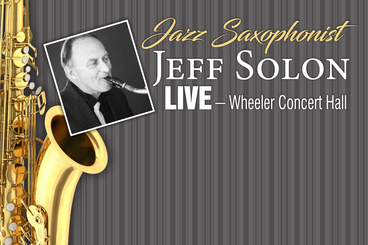 Durango, Colorado, based saxophonist Jeff Solon will present a master class at 4 p.m. and a concert at 7 p.m. on Wednesday, April 12 at Casper College.