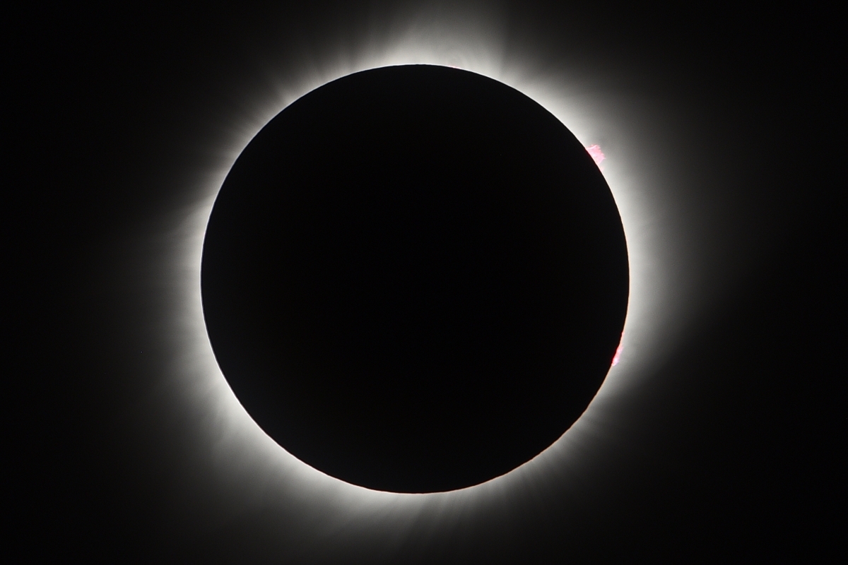 Photo by Karel Mathisen – Total Solar Eclipse, August 21, 2017