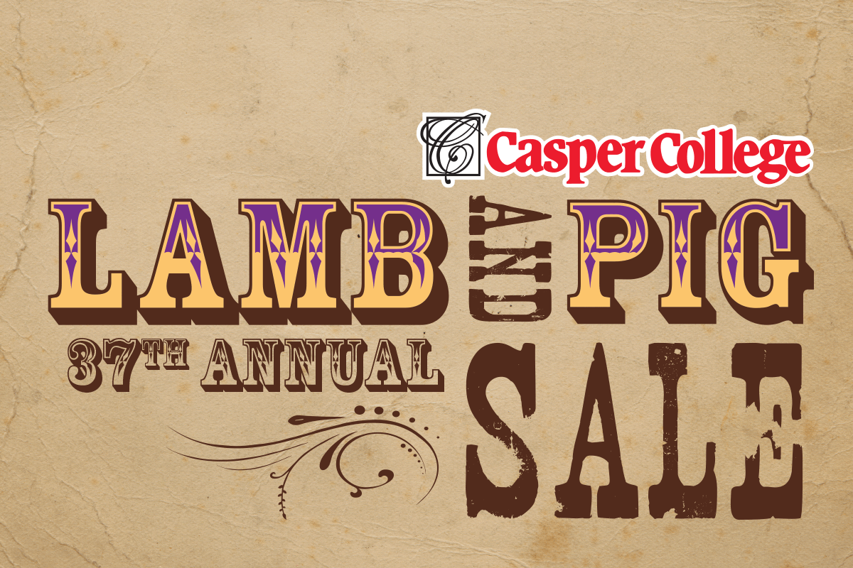 The Casper College Agriculture Department is hosting its 37th Annual Lamb and Pig Sale on Saturday, April 8.