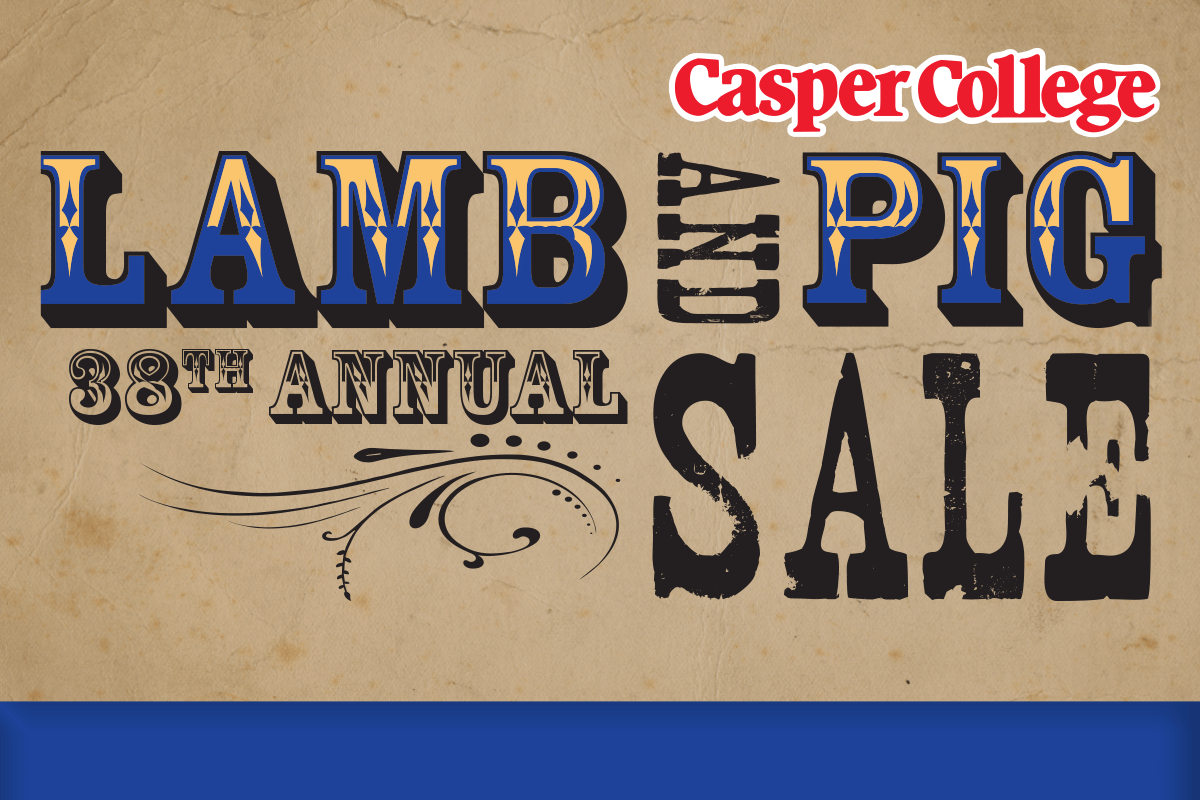 lambpigsaleimage The Casper College Agriculture Department is hosting its 38th Annual Lamb and Pig Sale on Saturday, April 7.