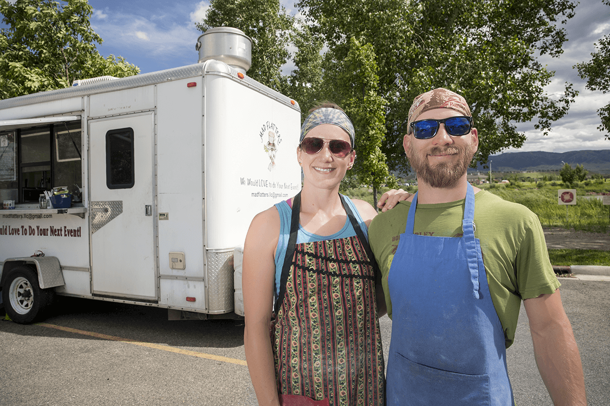 madflattersimageone Britnee and Kellan Miller, owners of Mad Flatters.