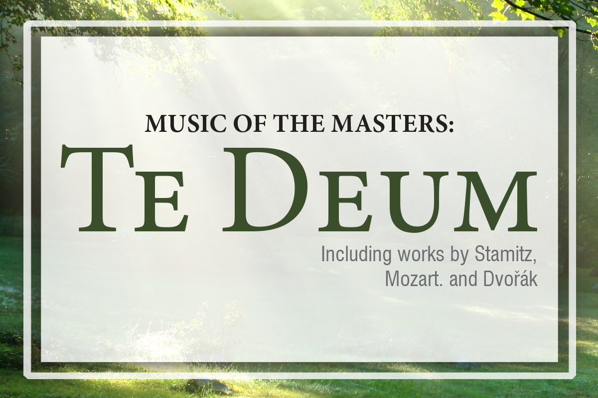 The 2017 Music of the Masters Concert “Te Deum” will feature the Casper College Chamber Orchestra and the college’s combined choirs and festival orchestra on Sunday, May 7.