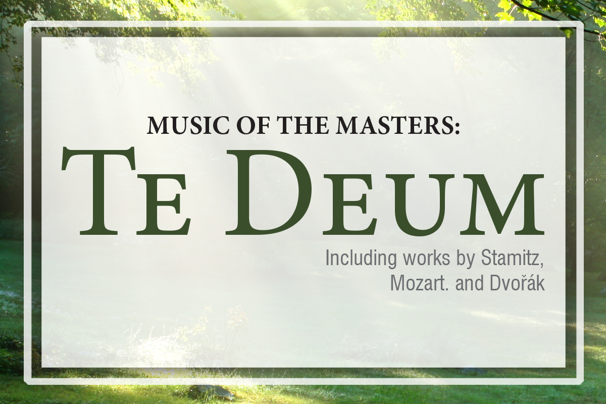 musicofthemastersimage The 2017 Music of the Masters Concert “Te Deum” will feature the Casper College Chamber Orchestra and the college’s combined choirs and festival orchestra on Sunday, May 7.