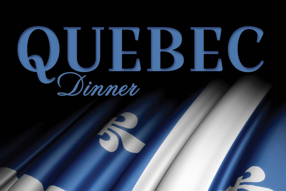 Quebec, Canada-themed dishes will be served at the final cultural dinner scheduled for the 2017-2018 school year at Casper College on Friday, March 23 from 5-6:30 p.m. in Tobin Dining Hall.