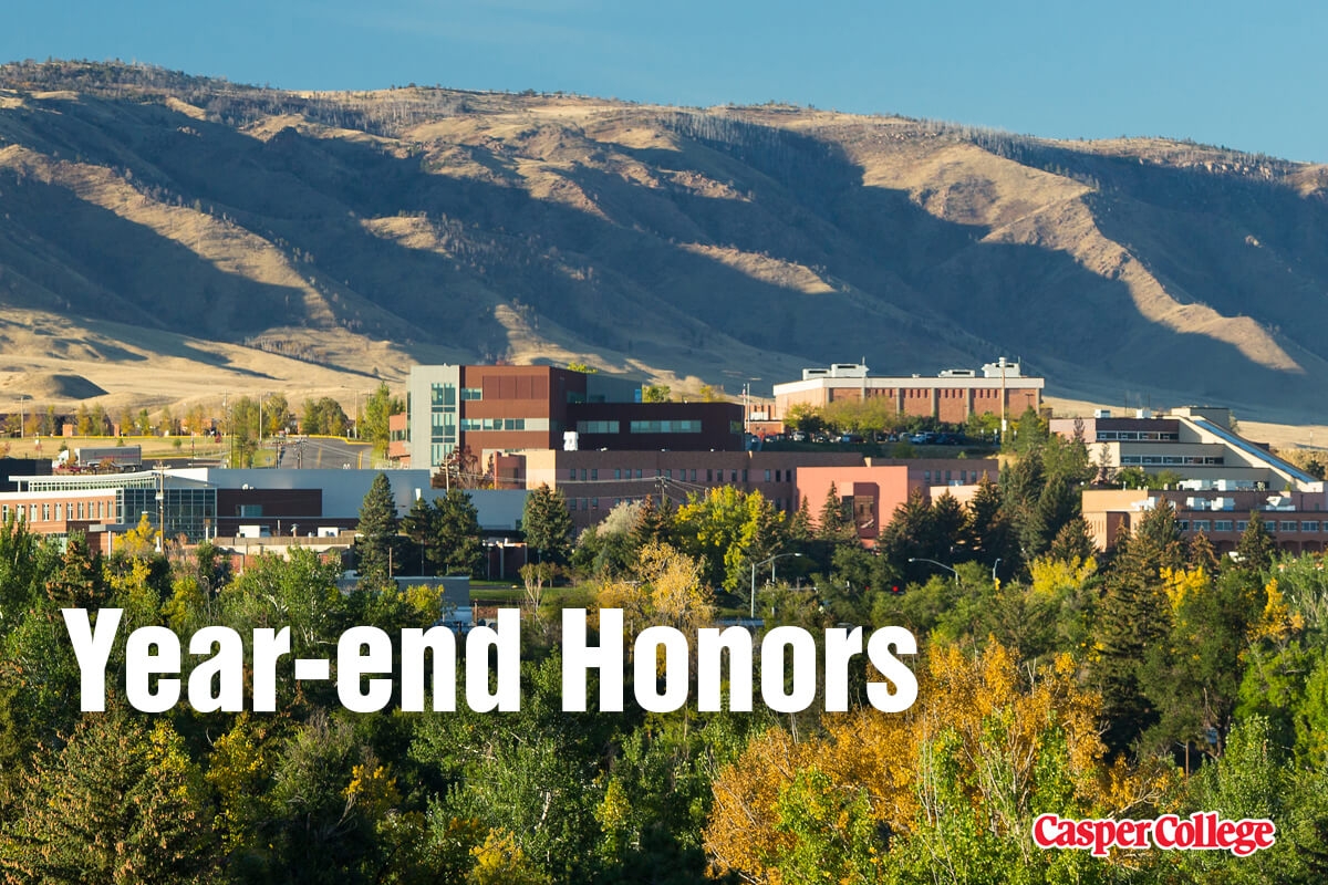 Image for Casper College employees honored press release.