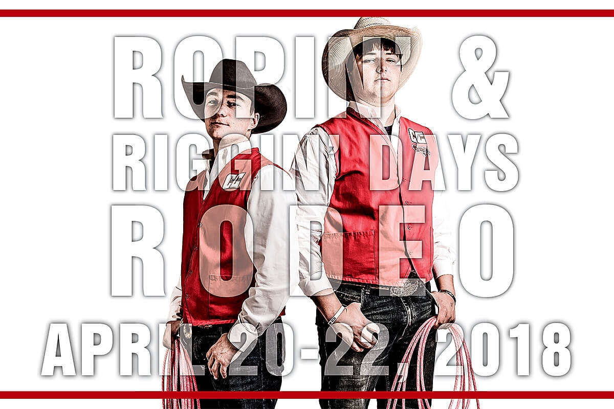 The Casper College rodeo team will host the college’s 63rd Annual Ropin’ and Riggin’ Days Rodeo April 20 through 22.