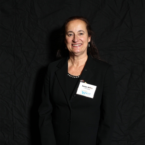 Casper College Trustee Susan Miller was named the Trustee of the Year for 2017-2018 by the Wyoming Association of Community College Trustees recently.