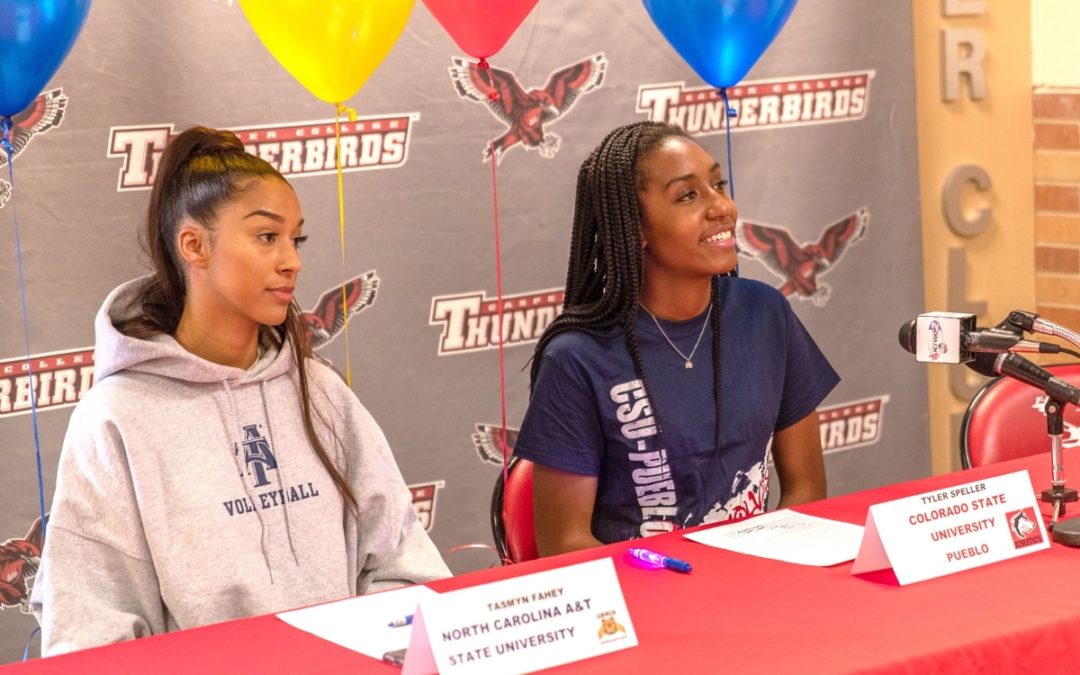 Two Volleyball Players Sign Letters of Intent