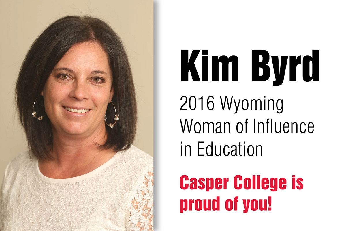 Kim Byrd, 2016 Wyoming Woman of Influence in Education