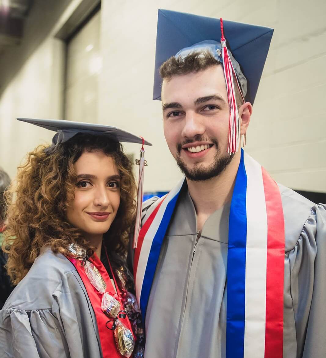 international student graduates