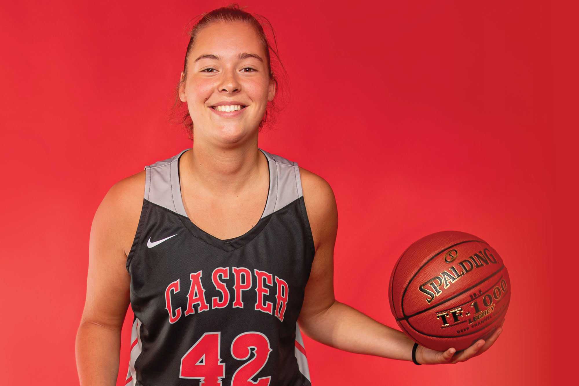 Photo of Casper College Women's Basketball player Reka Soos.