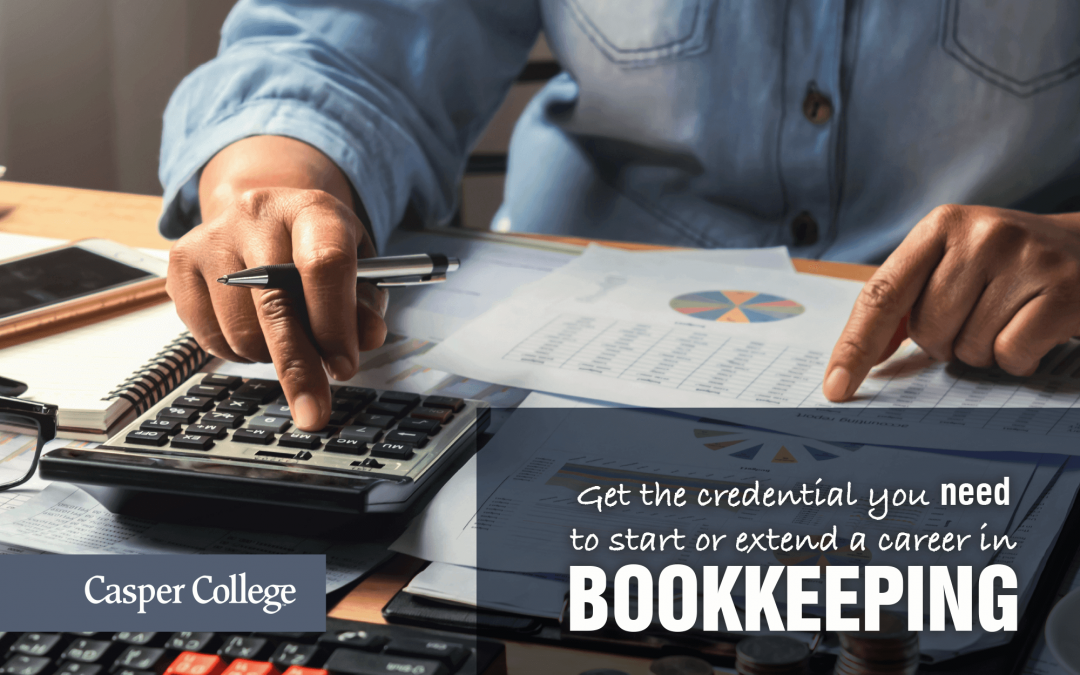 Bookkeeping certificate and degree offered at Casper College