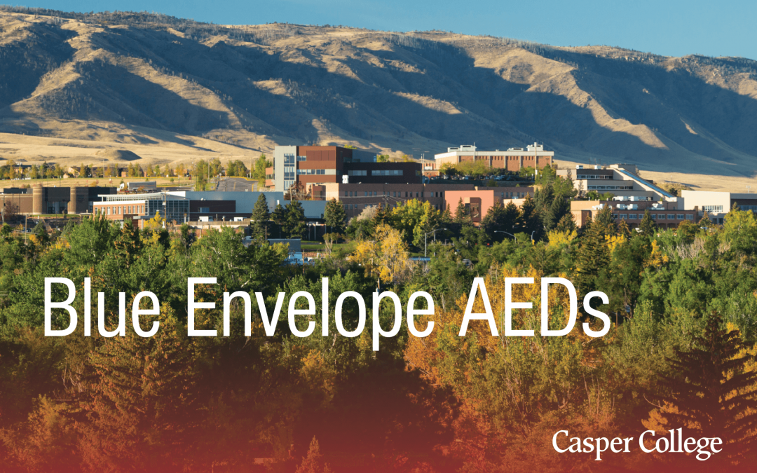 Blue Envelope provides AED units to Casper College