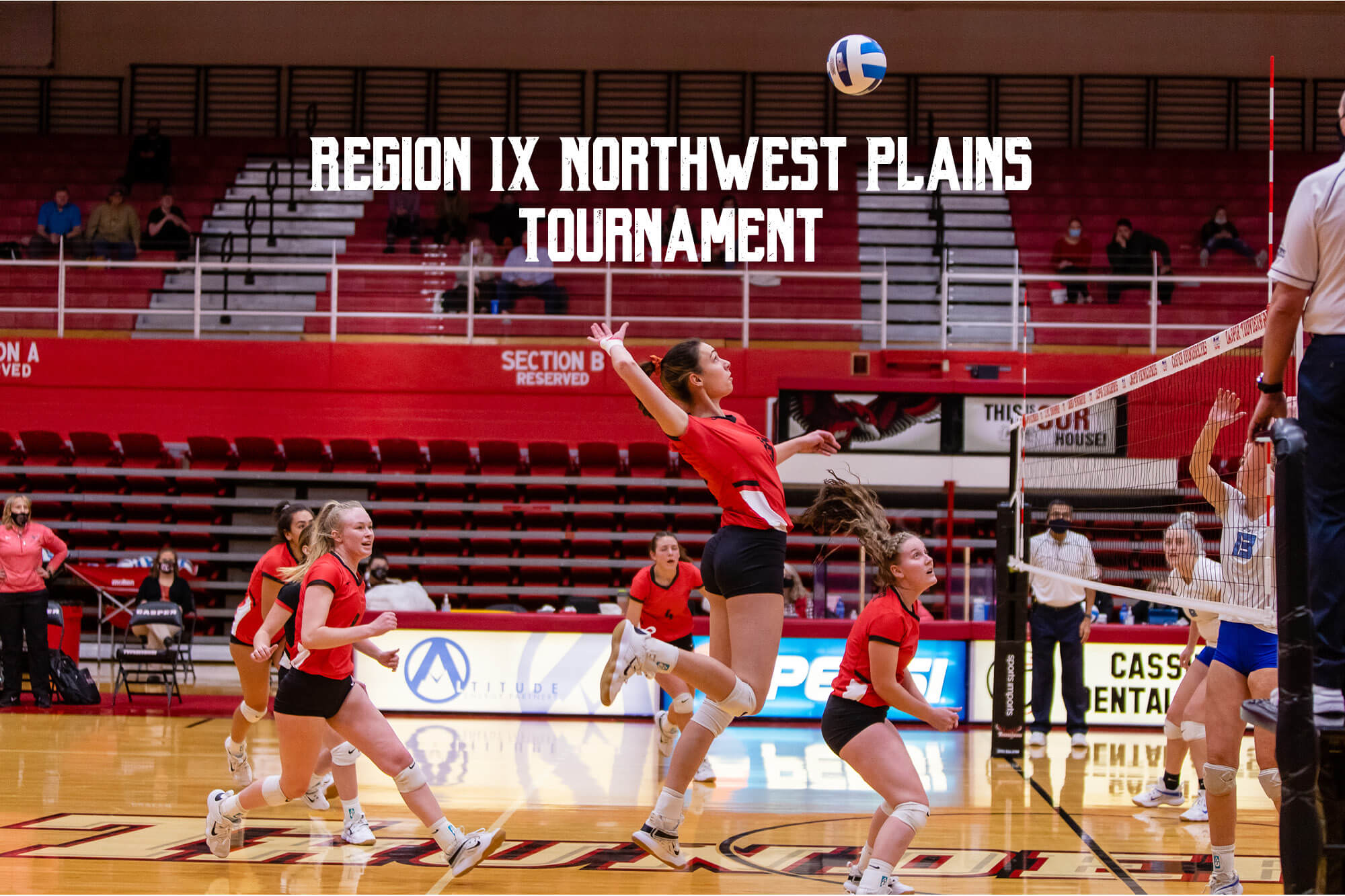 VB Tournament Blog image Photo of the Casper College Volleyball team.