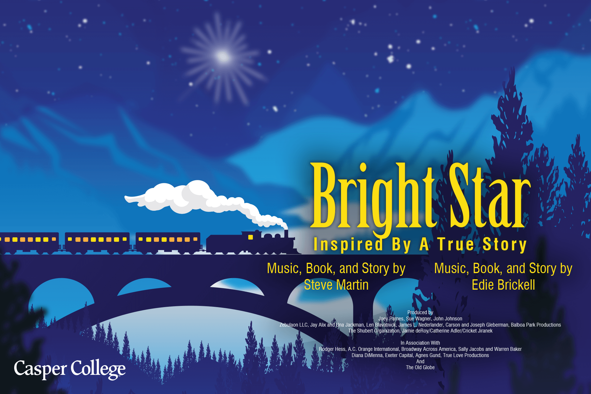 Image for Casper College musical "Bright Star."