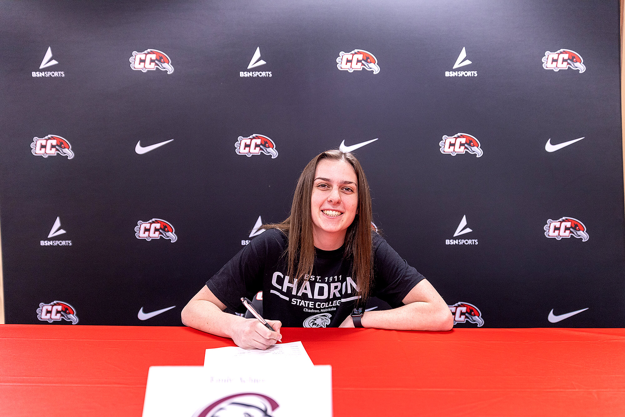 EmilyAchterCommitsImage–0521 Photo of Casper College Women's Basketball team member Emily Achter.