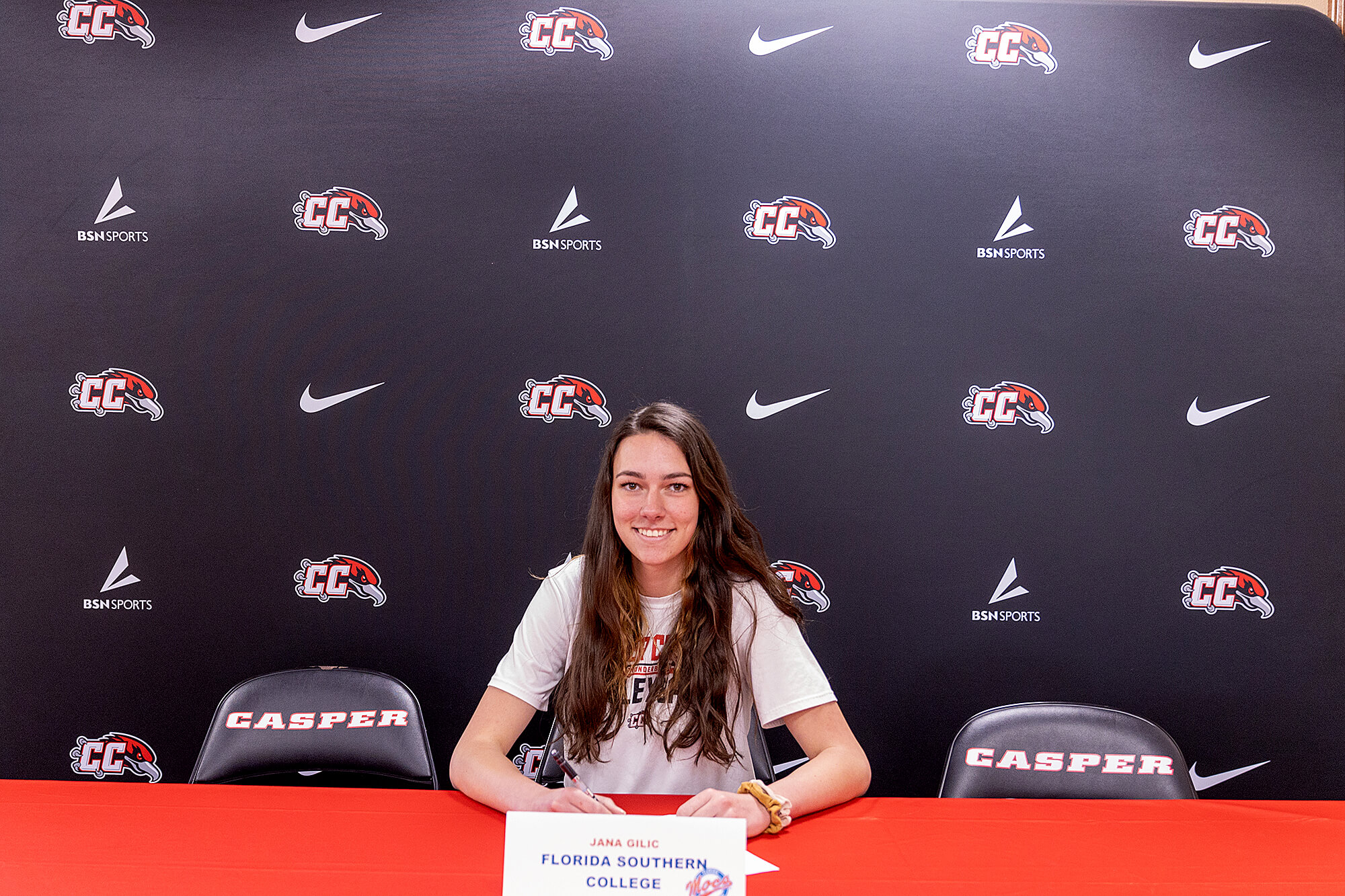 JanaGilicCommitsImage–0512 Photo of Casper College Volleyball team member Jana Gilic.