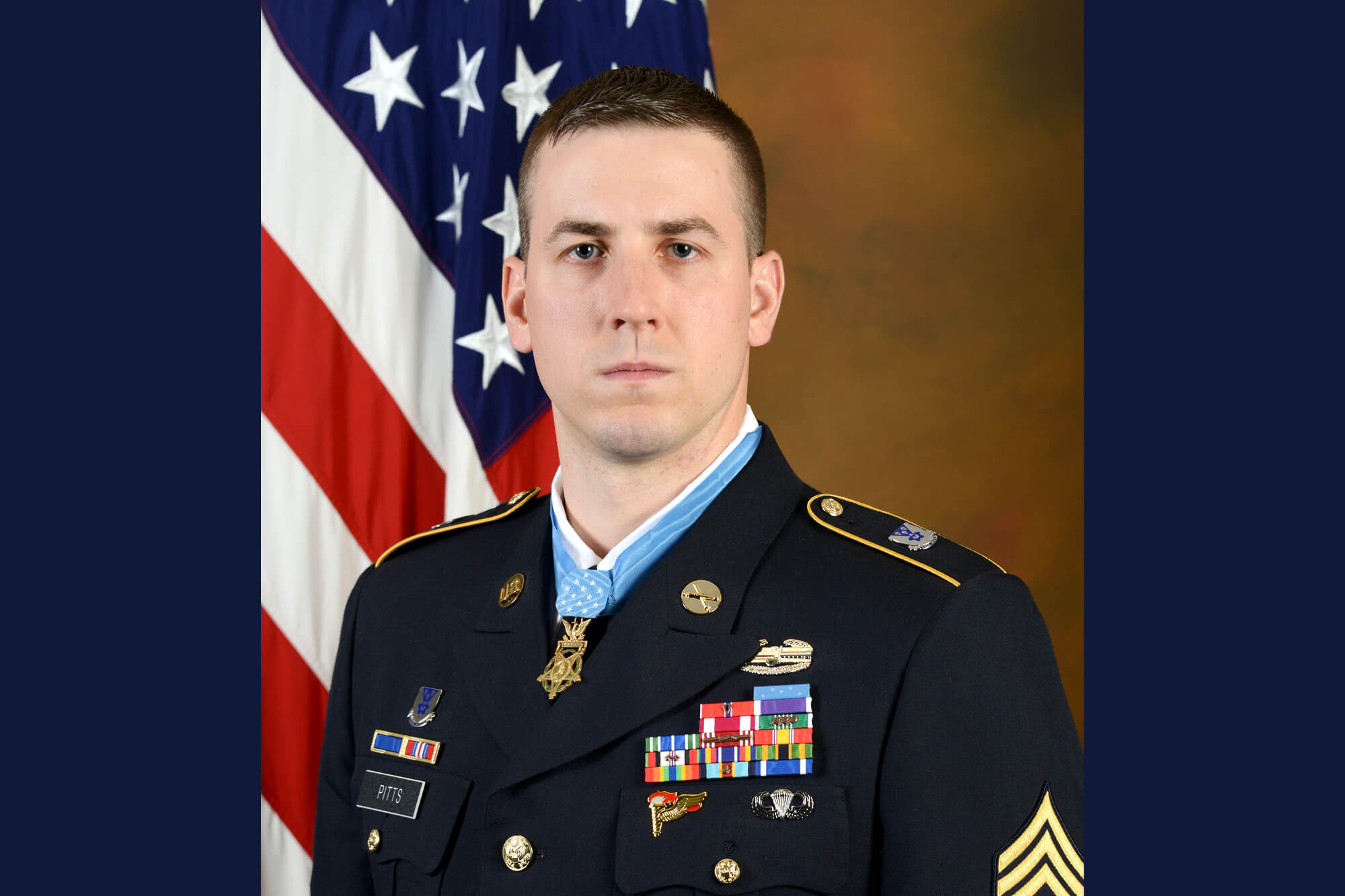 Photo of Medal of Honor recipient Ryan Pitts.