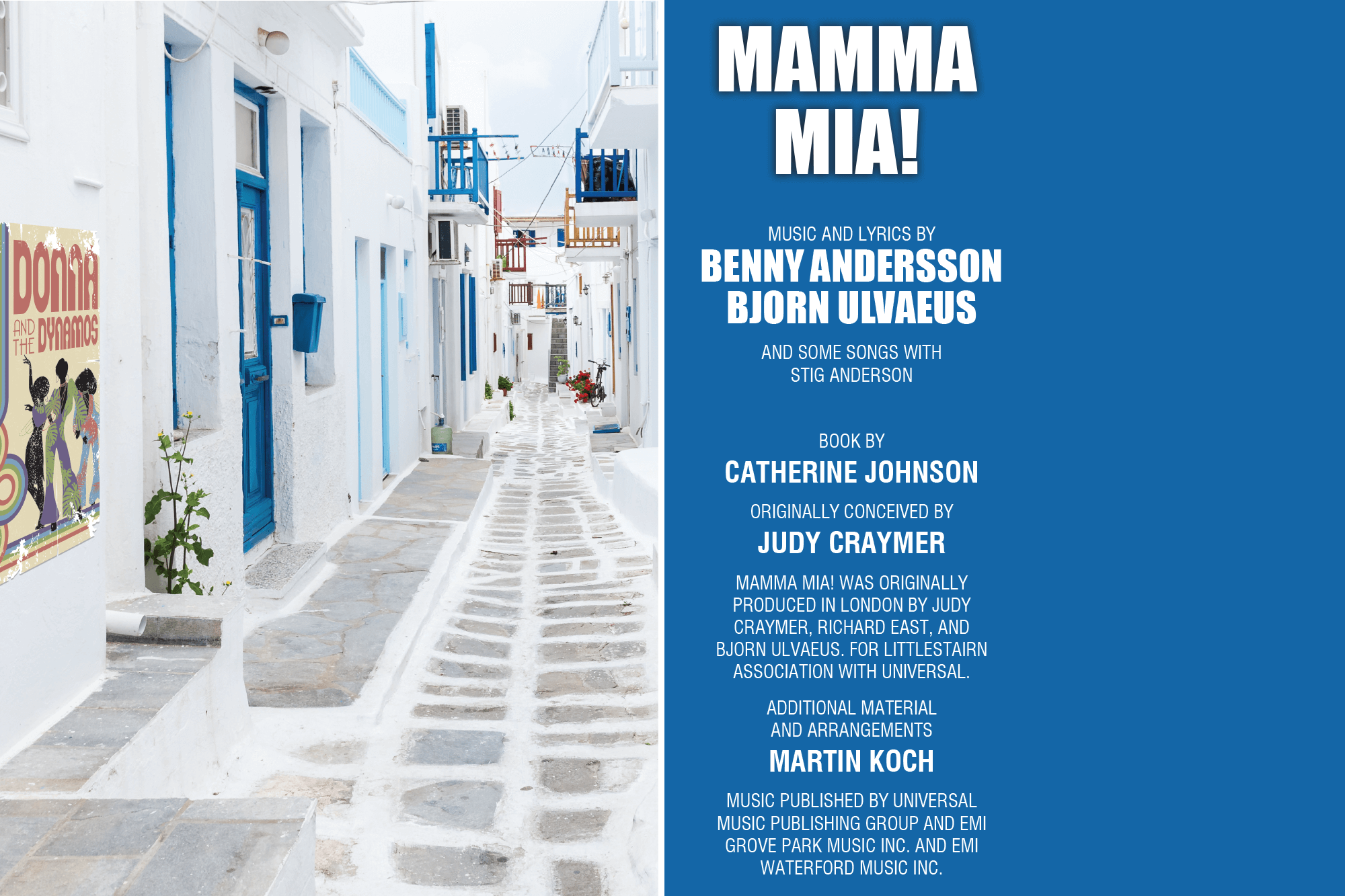 Image for the play "Mamma Mia!"