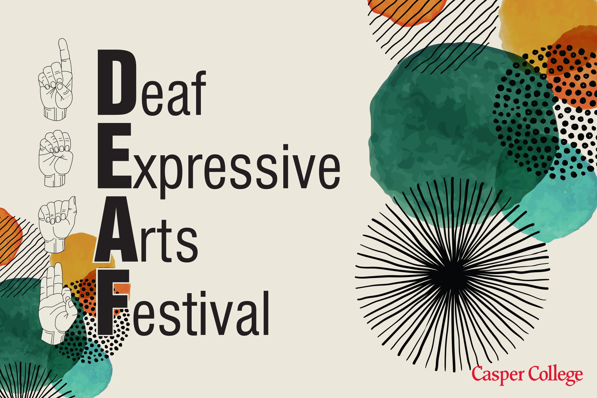 Image for Fifth Annual Deaf Expressive Arts Festival.