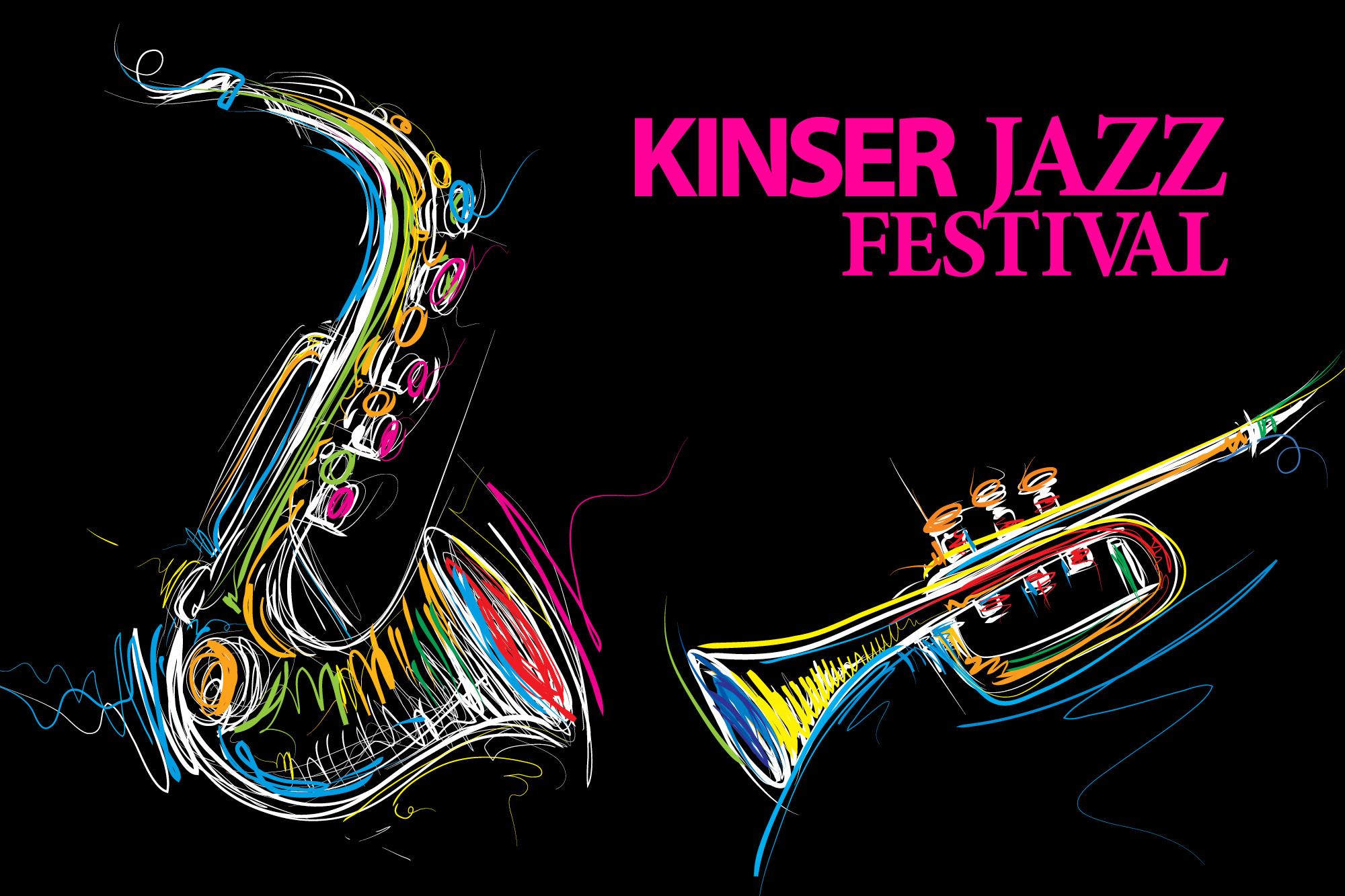 Jazz Festival poster image.