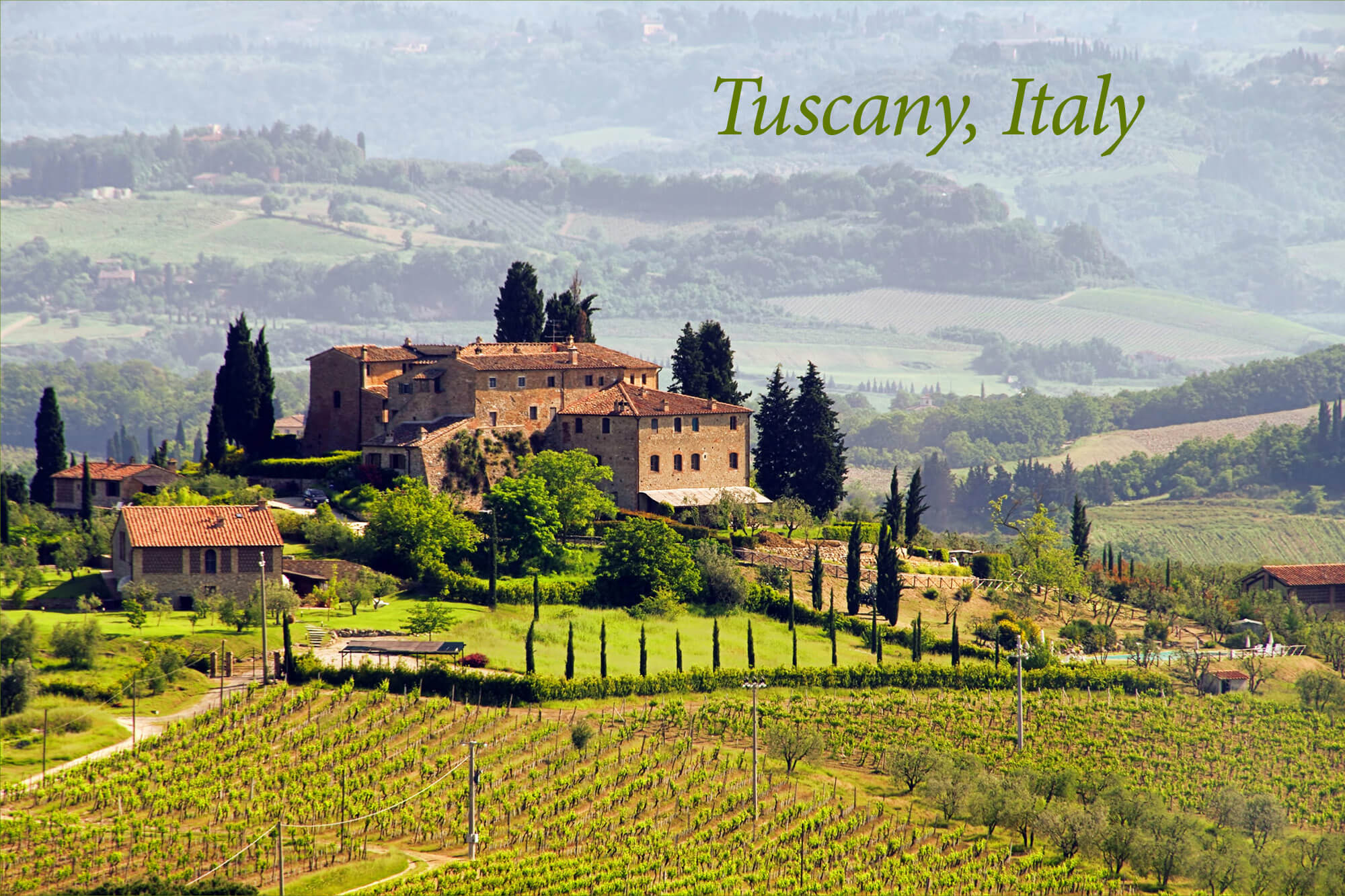 Image for Tuscany trip press release.
