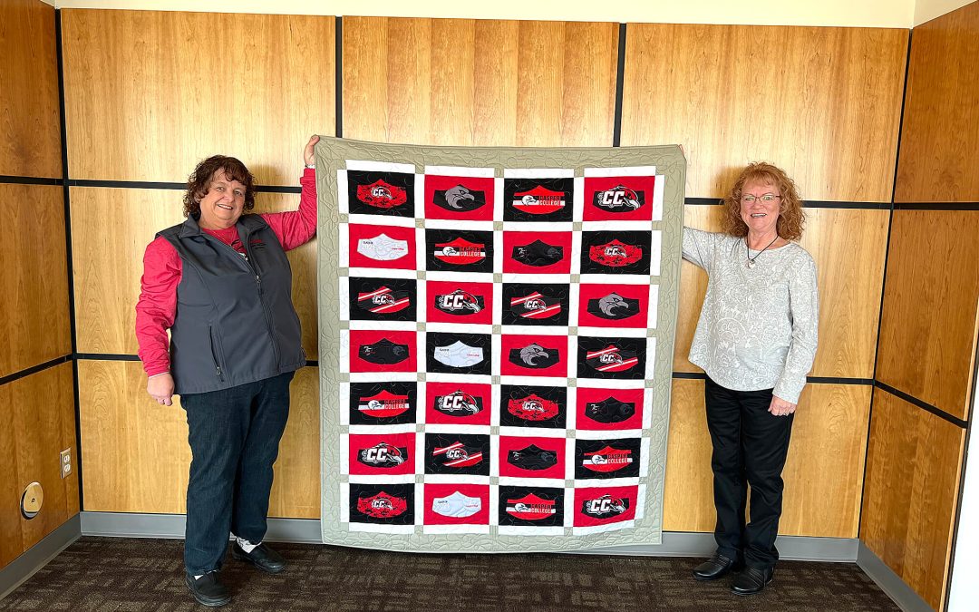 Mask quilt raffle winner announced