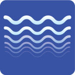 Water decorative icon