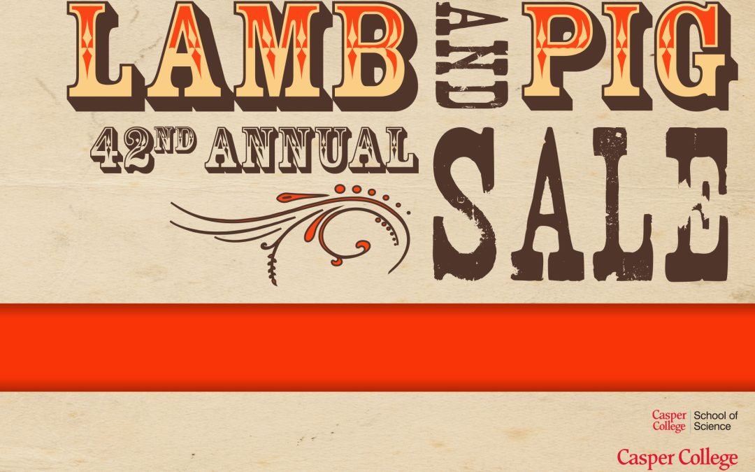 42nd Annual Lamb and Pig Sale set for April 3