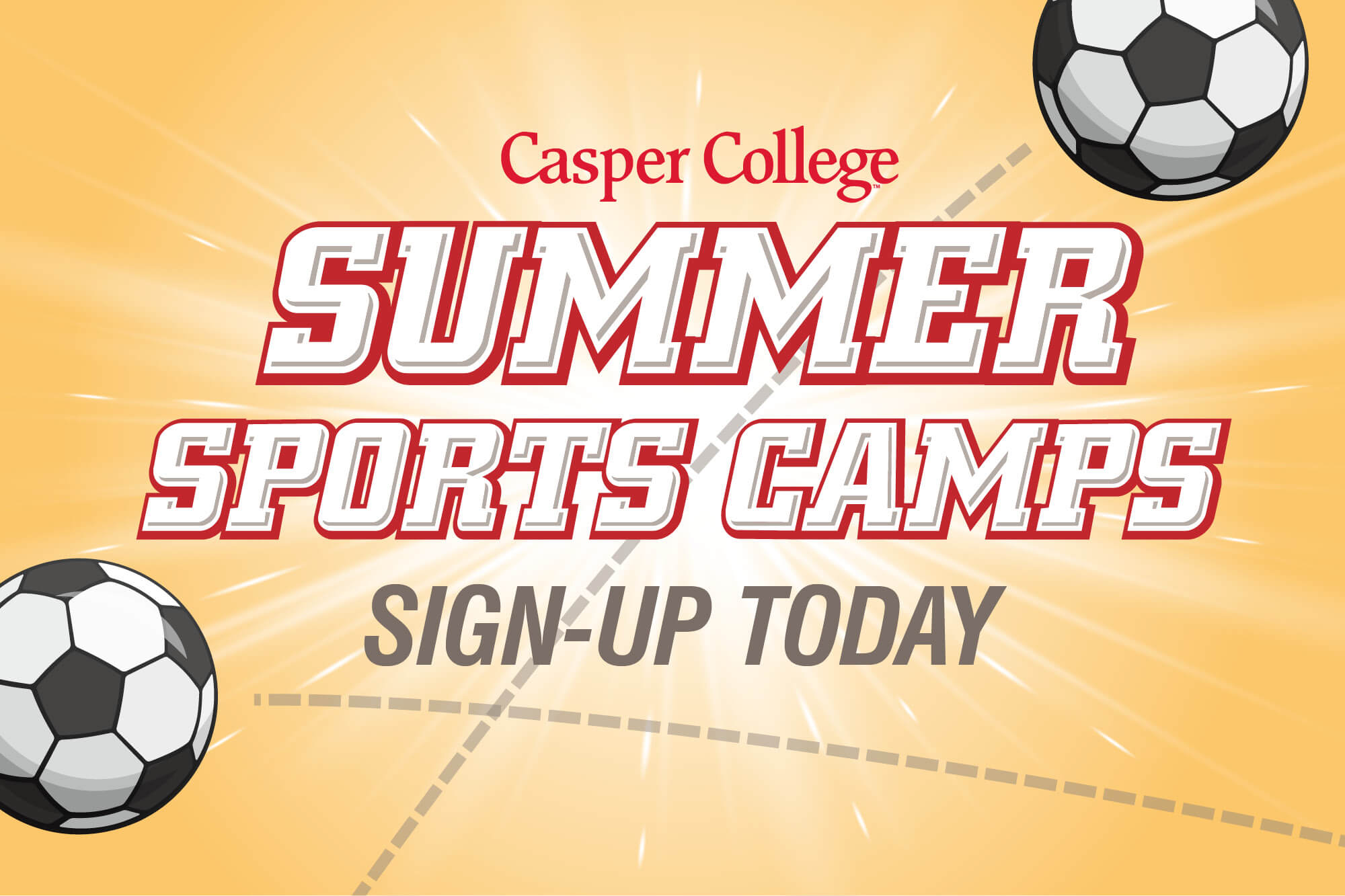 Image for summer soccer camp for girls.