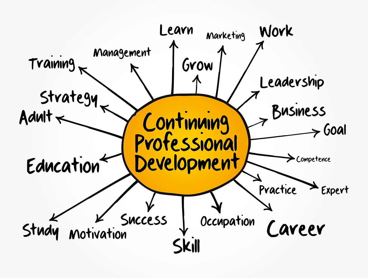 continuing professional development chart