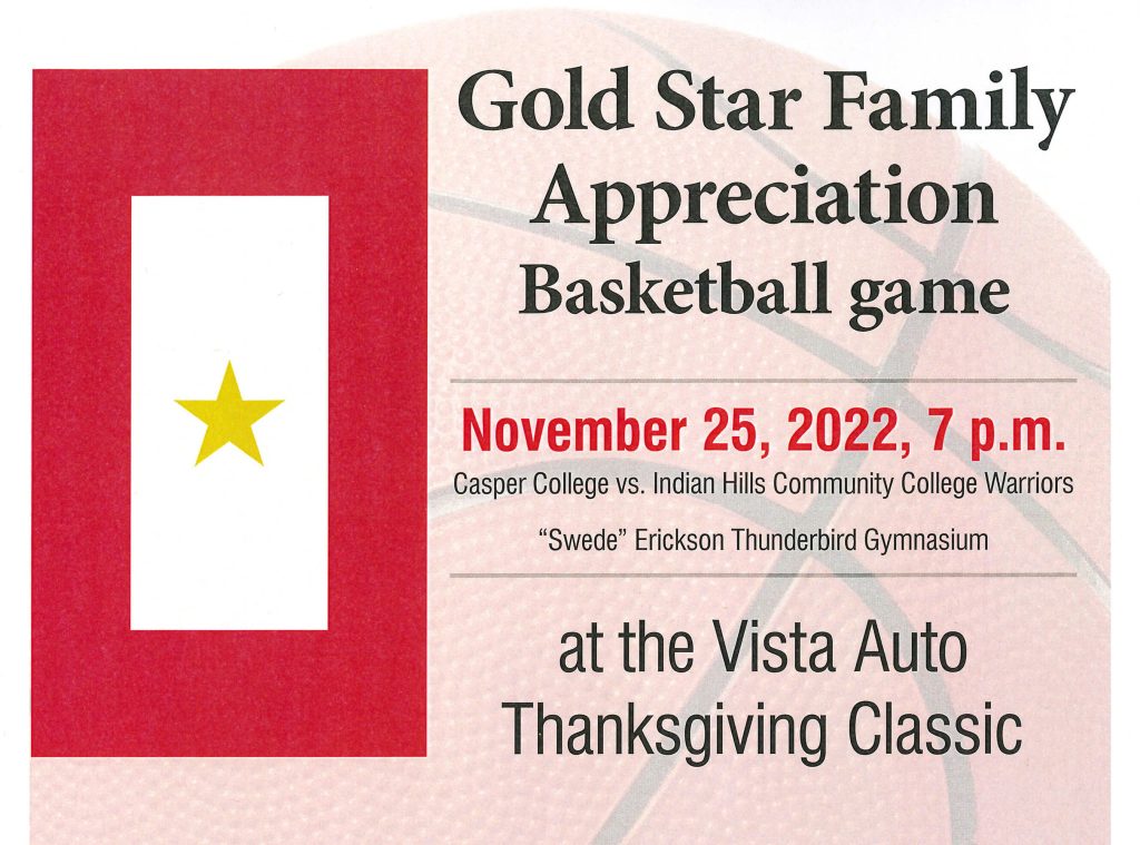 CC Veterans Club Honors Gold Star Families At Thanksgiving Classic
