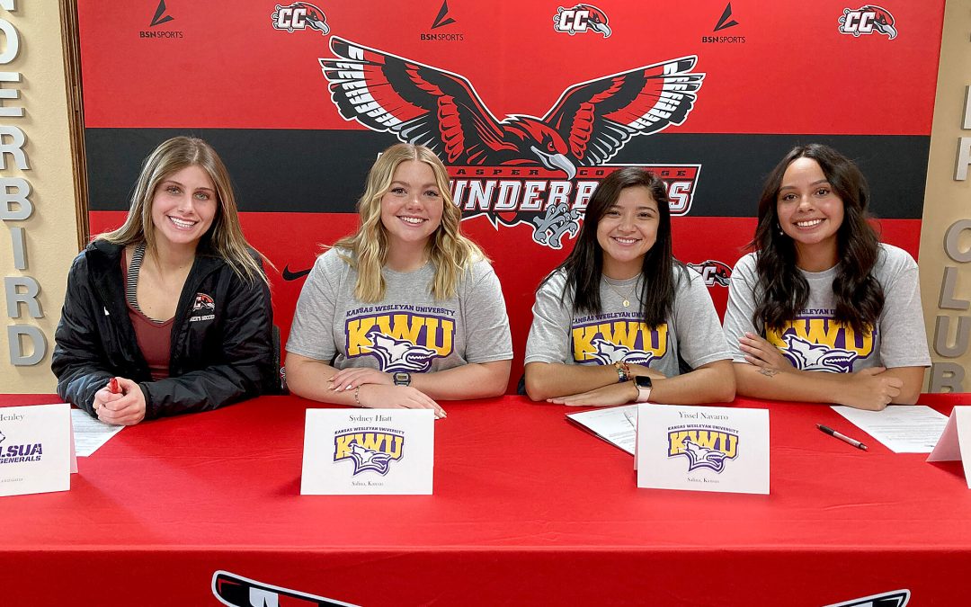 T-Bird Lady Soccer players commit to universities